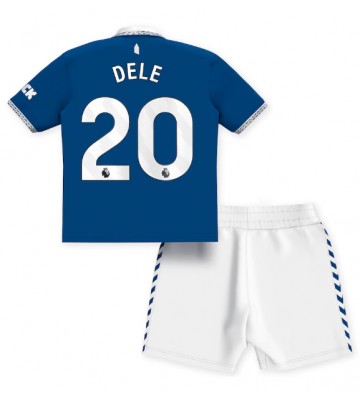 Everton Dele Alli #20 Hemmakläder Barn 2023-24 Kortärmad (+ Korta byxor)